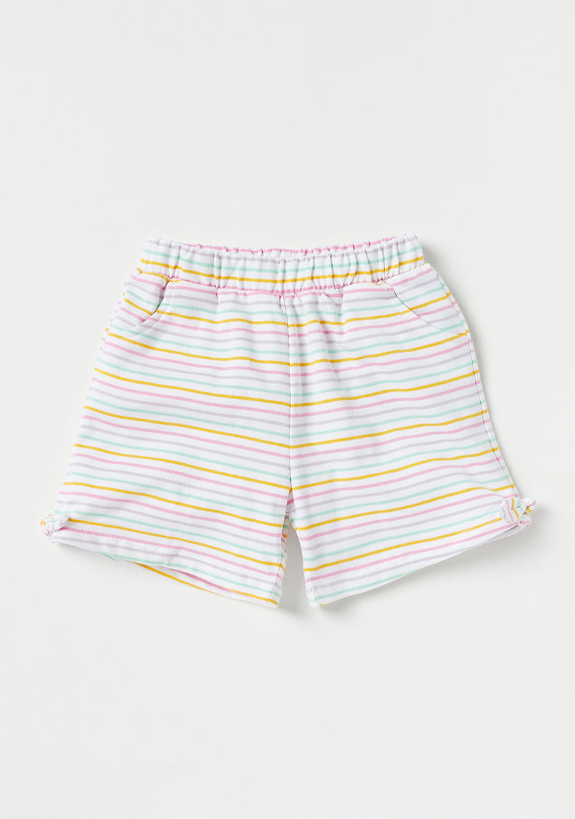 Juniors Assorted Shorts with Elasticated Waistband - Set of 2-Shorts-image-1