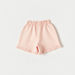 Juniors Solid Shoes with Frill Detail-Shorts-thumbnailMobile-3