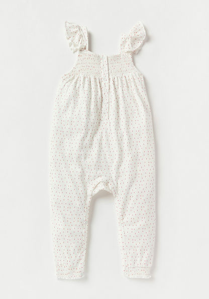 Juniors Sleeveless Romper with Shirred Detail - Set of 3-Rompers%2C Dungarees and Jumpsuits-image-1