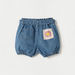 Juniors Embroidered Patch Denim Shorts-Shorts-thumbnail-3