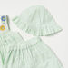 Juniors Embroidered Sleeveless Top with Shorts and Cap Set-Clothes Sets-thumbnailMobile-5