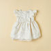 Juniors Textured Dress with Bow Accent and Ruffles-Dresses%2C Gowns and Frocks-thumbnail-0
