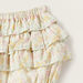 Giggles All-Over Floral Print Shorts with Elasticated Waistband and Ruffle Detail-Shorts-thumbnailMobile-1