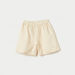 Giggles Floral Print Shorts with Elasticated Waistband and Lace Detail-Shorts-thumbnail-0