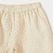 Giggles Floral Print Shorts with Elasticated Waistband and Lace Detail-Shorts-thumbnail-1