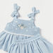 Giggles Embroidered Sleeveless Top and Skirt Set-Clothes Sets-thumbnailMobile-3