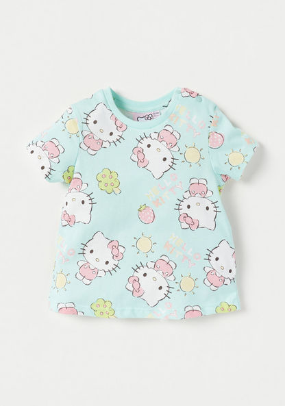 Sanrio Hello Kitty Print T-shirt - Set of 2-T Shirts-image-2
