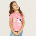 Juniors Embellished Round Neck T-shirt with Short Sleeves-T Shirts-thumbnailMobile-0