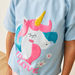 Juniors Unicorn Embellished Round Neck T-shirt-T Shirts-thumbnail-2