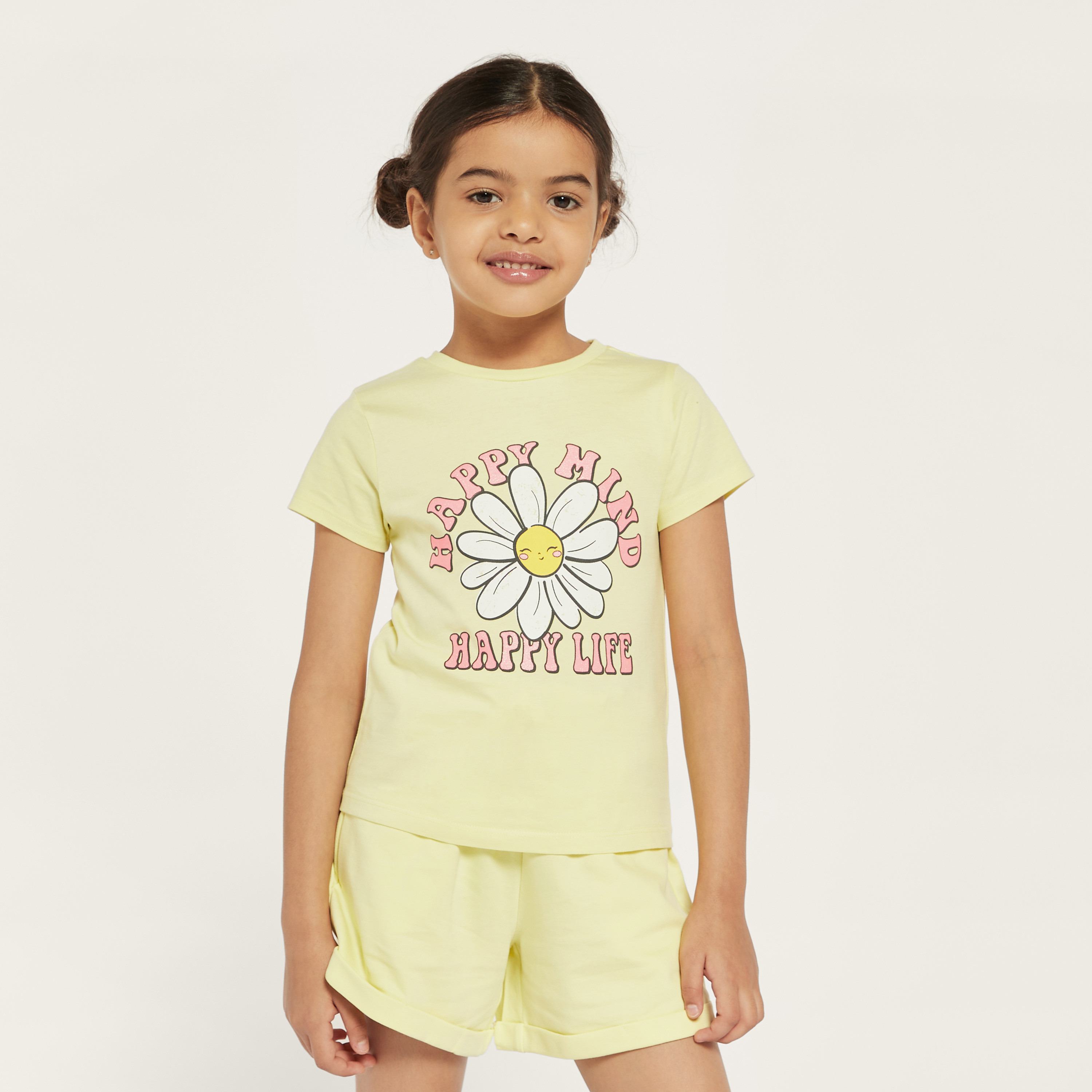 Baby girl outlet slogan t shirt