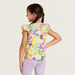 Juniors All-Over Floral Print Sleeveless Top with Ruffle and Tie-Up Detail-Blouses-thumbnailMobile-3