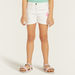 Juniors Embellished Denim Shorts with Button Closure-Shorts-thumbnail-1