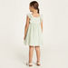 Juniors Checked Sleeveless Dress with Ruffle Detail-Dresses%2C Gowns and Frocks-thumbnailMobile-3