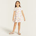 Juniors Cake Print Polo Dress with Short Sleeves-Dresses%2C Gowns and Frocks-thumbnailMobile-0