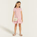 Juniors Striped Polo Dress with Short Sleeves-Dresses%2C Gowns and Frocks-thumbnail-0