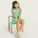 Juniors All-Over Floral Print Polo Dress with Ruffles-Dresses%2C Gowns and Frocks-thumbnailMobile-1