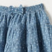 Juniors Polka Dot Print Tiered Skirt with Bow Detail-Skirts-thumbnail-1