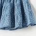Juniors Polka Dot Print Tiered Skirt with Bow Detail-Skirts-thumbnail-2
