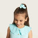 Juniors Striped Sleeveless Dress with Peter Pan Collar-Dresses%2C Gowns and Frocks-thumbnailMobile-2