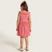 Juniors Striped Sleeveless Dress with Peter Pan Collar-Dresses%2C Gowns and Frocks-thumbnail-4
