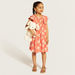 Juniors All-Over Floral Print Dress with Ruffle Detail-Dresses%2C Gowns and Frocks-thumbnail-1