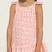 Juniors All-Over Print Sleeveless Dress with Ruffle Detail-Dresses%2C Gowns and Frocks-thumbnailMobile-2