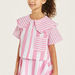 Juniors Striped Top and Skirt Set-Clothes Sets-thumbnail-3