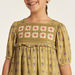 Lee Cooper All-Over Floral Print Knitted Tiered Dress with Ruffles-Dresses%2C Gowns and Frocks-thumbnailMobile-2