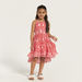 Lee Cooper All-Over Print High Low Dress with Spaghetti Straps-Dresses%2C Gowns and Frocks-thumbnailMobile-0
