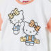 Sanrio Hello Kitty Sequinned T-shirt with Short Sleeves and Crew Neck-T Shirts-thumbnailMobile-1