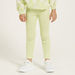 Sanrio Hello Kitty Applique Sweatshirt and Ribbed Leggings Set-Clothes Sets-thumbnail-2