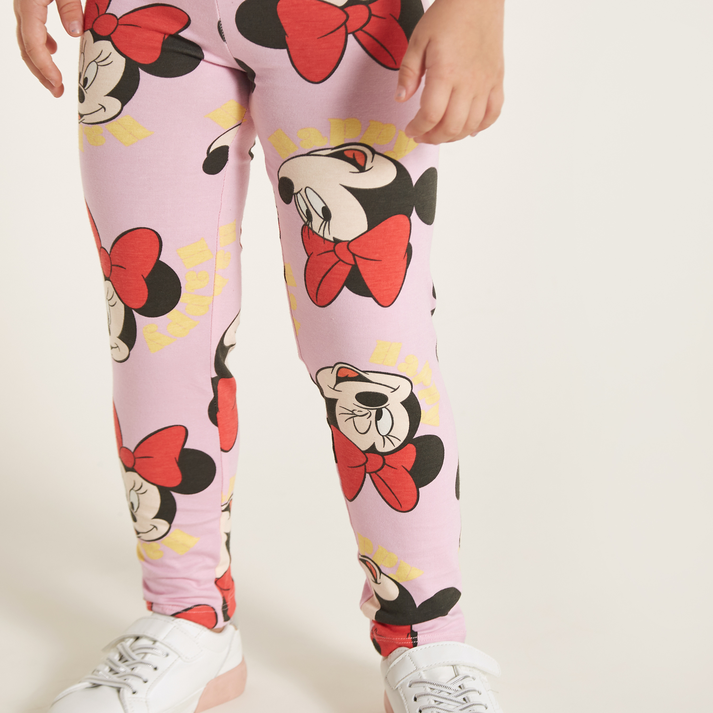 Womens minnie sales mouse leggings