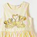 Disney Simba Print Sleeveless Dress with Tie-Up Belt-Dresses%2C Gowns and Frocks-thumbnail-1