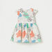 Sanrio Marie Print Dress with Cap Sleeves and Tie-Up Belt-Dresses%2C Gowns and Frocks-thumbnailMobile-0