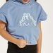 Kappa Printed T-shirt with Hood and Drawstring Detail-Tops-thumbnail-2