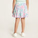 Kappa Floral Print Knee-Length A-line Skirt with Elasticised Waistband-Bottoms-thumbnailMobile-3