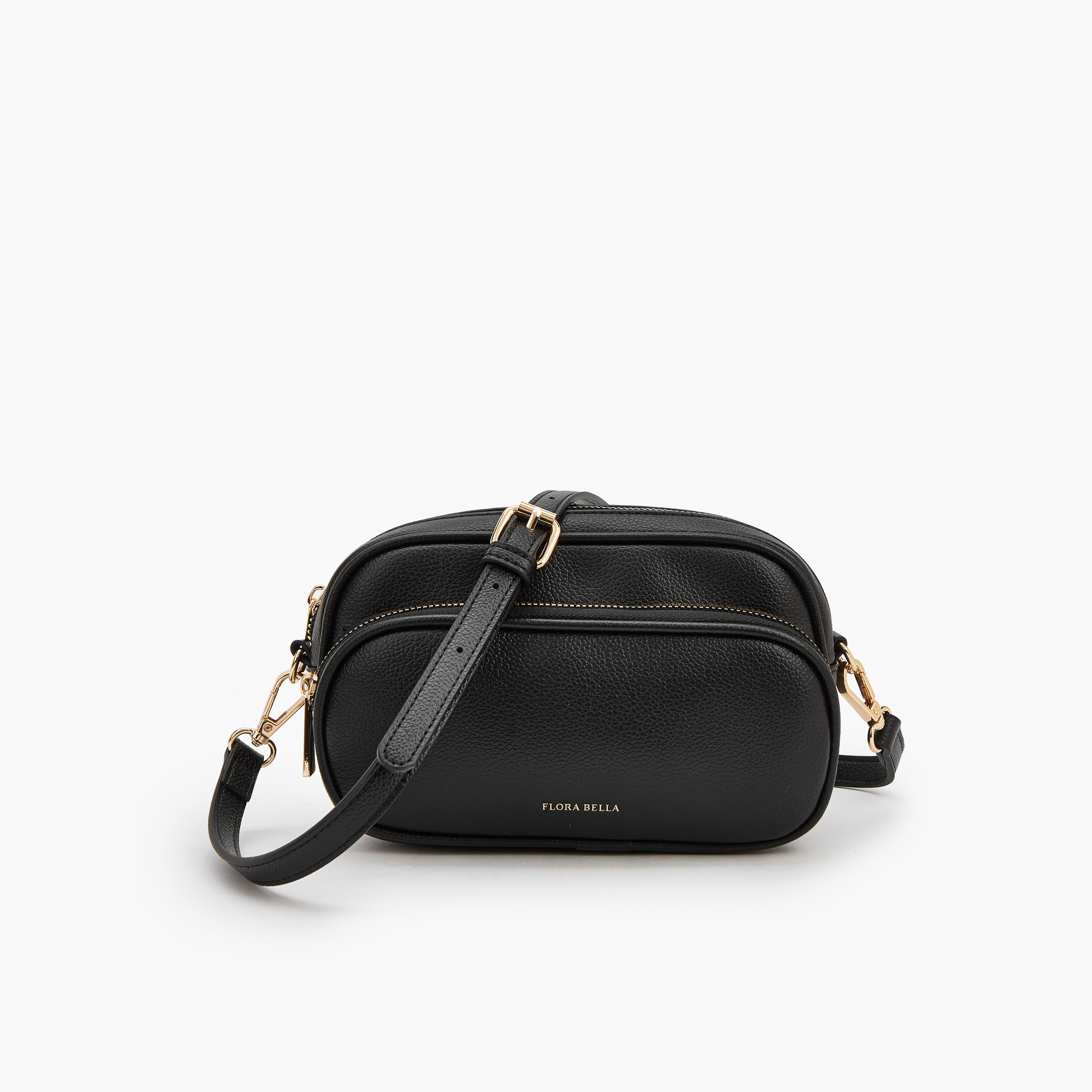 Flora Bella Solid Crossbody Bag with Detachable Strap-women-bagsandwallets-handbags-image-1
