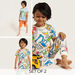 Juniors Printed T-shirts and Pyjamas - Set of 2-Nightwear-thumbnailMobile-0