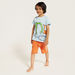 Juniors Printed T-shirts and Pyjamas - Set of 2-Nightwear-thumbnailMobile-6
