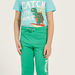 Juniors Surfing Print T-shirt and Pyjama Set-Pyjama Sets-thumbnail-3