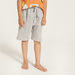 Juniors Printed Crew Neck T-shirt and Shorts Set-Pyjama Sets-thumbnailMobile-2