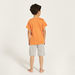 Juniors Printed Crew Neck T-shirt and Shorts Set-Pyjama Sets-thumbnailMobile-4