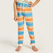 Juniors Dinosaur Print T-shirt and Striped Pyjama Set-Nightwear-thumbnail-2