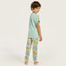 Juniors Dinosaur Print T-shirt and Pyjama Set-Pyjama Sets-thumbnail-2