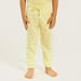 Juniors Crocodile Print Short Sleeves T-shirt and Pyjama - Set of 3-Nightwear-thumbnailMobile-3