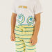 Juniors Printed Short Sleeves T-shirt and Pyjama - Set of 3-Pyjama Sets-thumbnailMobile-4
