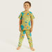 Juniors Printed Short Sleeves T-shirt and Pyjama - Set of 3-Pyjama Sets-thumbnail-6