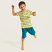 Juniors Printed Short Sleeves T-shirt and Pyjama - Set of 3-Pyjama Sets-thumbnailMobile-7