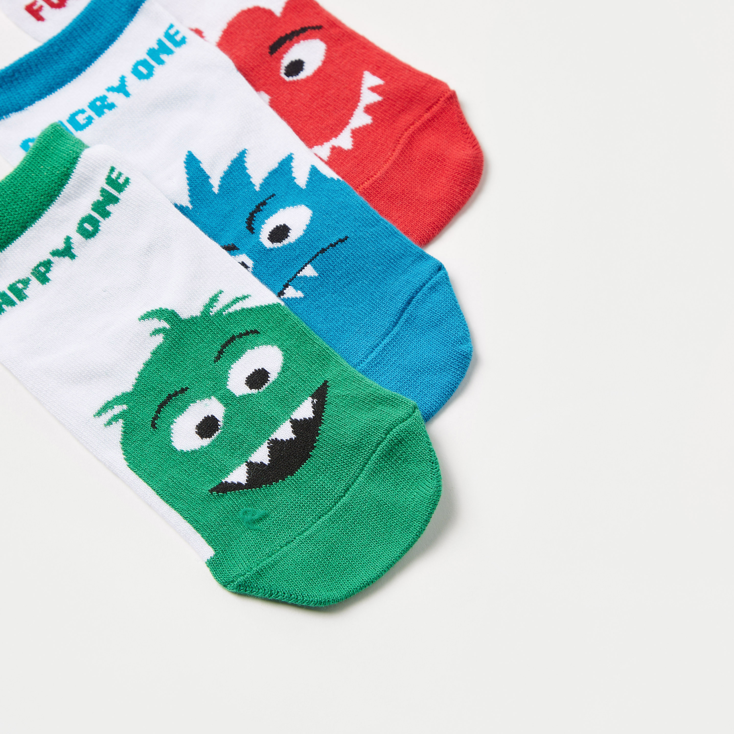 جوارب بطبعات من جونيورز - طقم من 3 أزواج-boys-accessories-socks-image-4