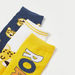 Juniors Leopard Print Ankle Length Socks - Set of 3-Socks-thumbnail-2